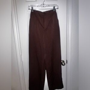 Brown slacks